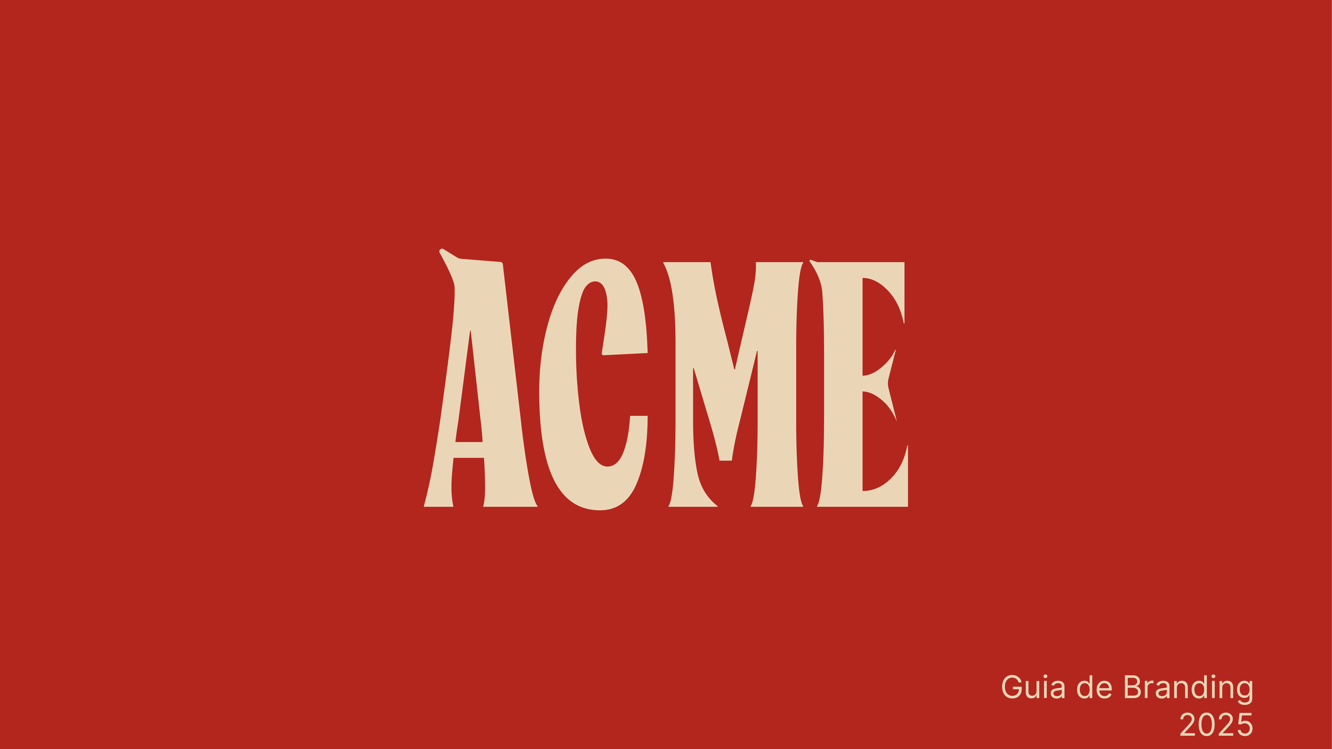 ACME — Brandbook